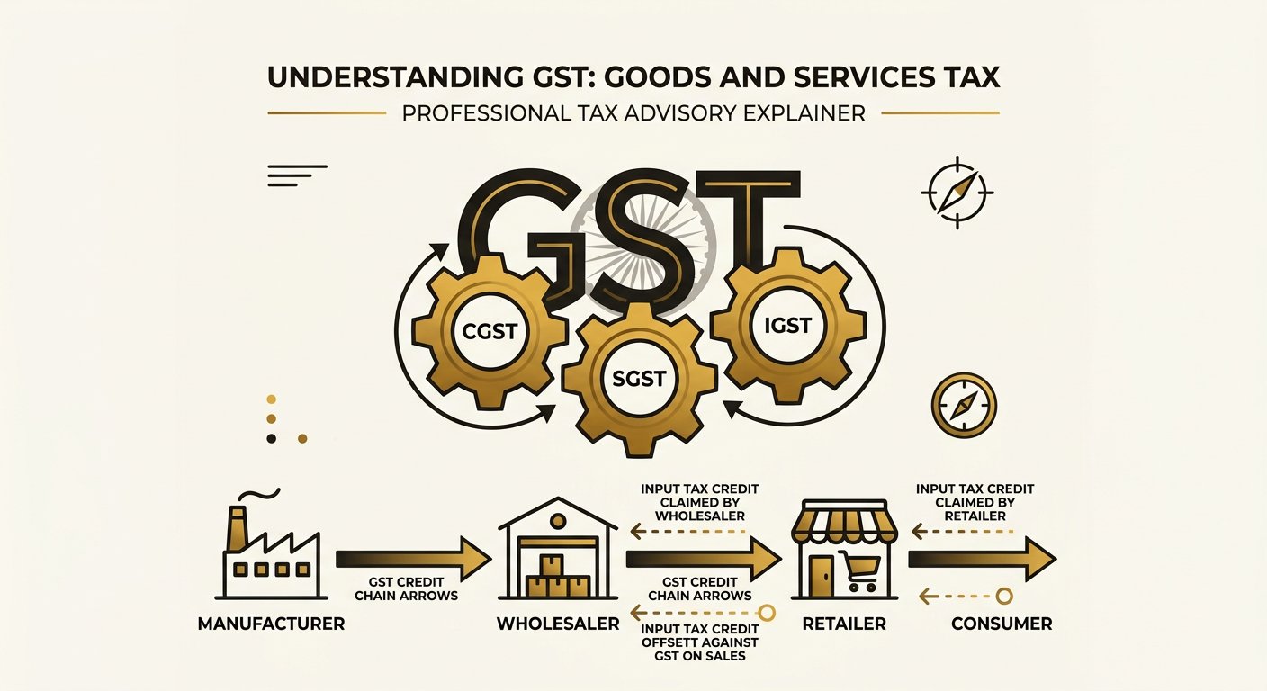 What is GST -- Types, Thresholds and Credit Chain Explained